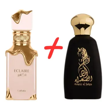 Athoor Al Alam Ameer Al Sahra + Lattafa Eclaire 
