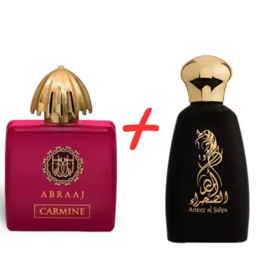 Fragrance World Abraaj Carmine și Athoor Al Alam Ameer Al Sahra