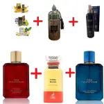 Parfum World Des Tentations Flame + Parfum World Des Tentations + Maison Alhambra Coral Blush + Deodorant Waseemah + Otoori Musk + 3 uleiuri de parfum mini