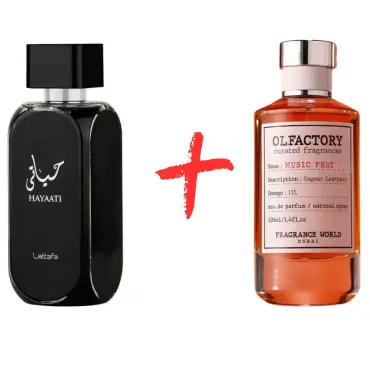 Fragrance World Olfactory Music Fest + Lattafa Hayaati  