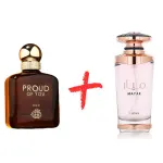 Lattafa Mayar și Fragrance World Proud of You Oud