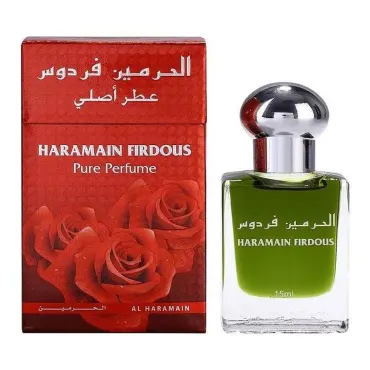 Ulei de parfum Al Haramain Firdous 15 ml. - Unisex 