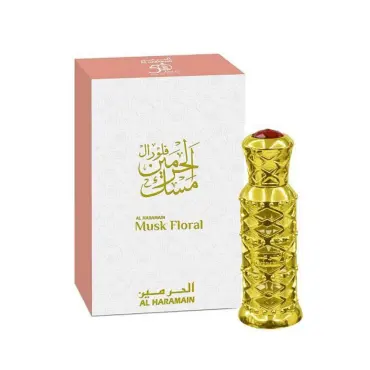 Ulei de parfum Al Haramain Musk Floral 12 ml. - Unisex